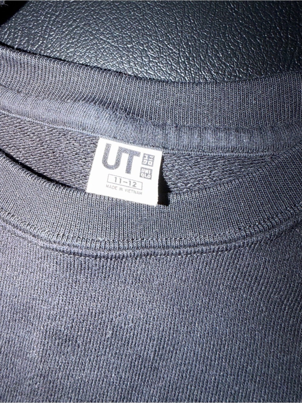 Uniqlo Black UT Crewneck Pullover